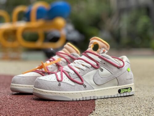 nike dunk low off white lot 17