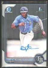 2022 Bowman Chrome Prospect 1st Estanli Castillo Auto #CPA-EC