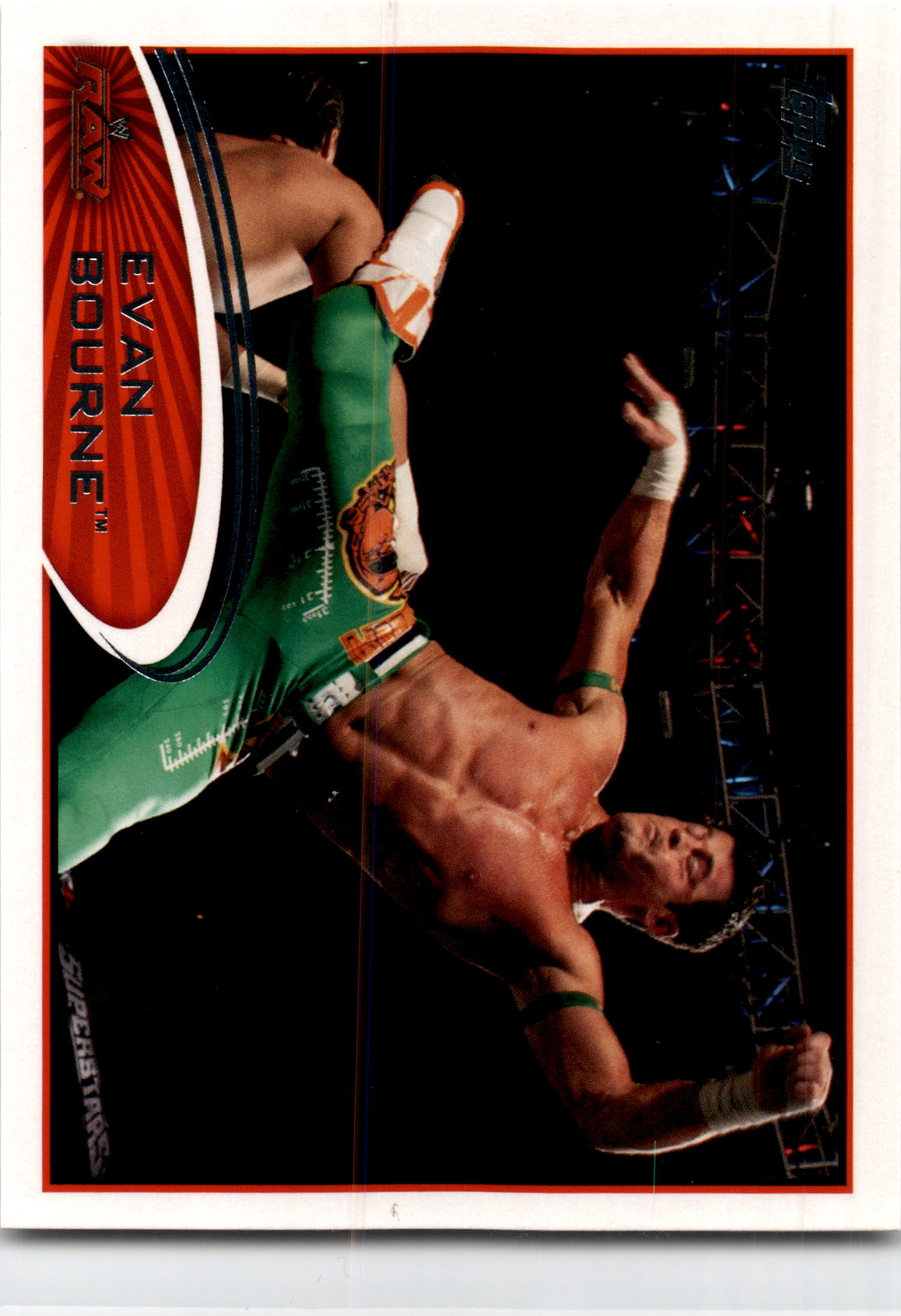 2012 Topps WWE #35 Evan Bourne
