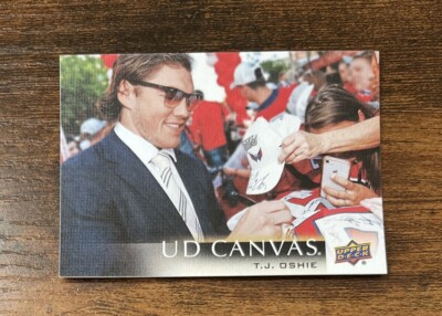 2018-19 Upper Deck UD Canvas #C206 T.J. Oshie Washington Capitals