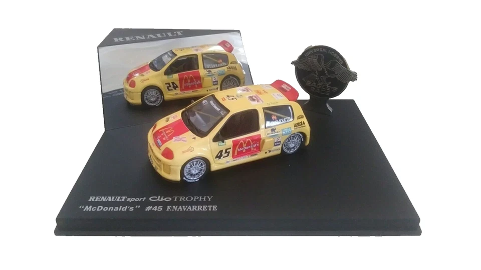 RENAULT SPORT CLIO TROPHY EAGLE COLLECTIBLES SCALA 1/43 - Immagine 2 di 4