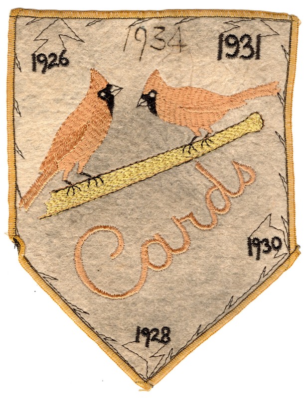 St Louis Cardinal Pennant - hand made