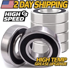 (6) Spindle Rebuild Bearings w/C3 Upgrade For Exmark Radius E-Series 44 48 52 60