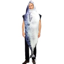 Costume Adulte Carnaval Poisson Femme Et Homme Déguisement Marrant Pêche Fête