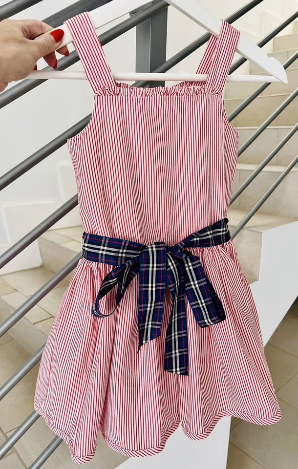 Pippa & Julie, Red/White Girl's Dress, size 5 - Image 2 of 4