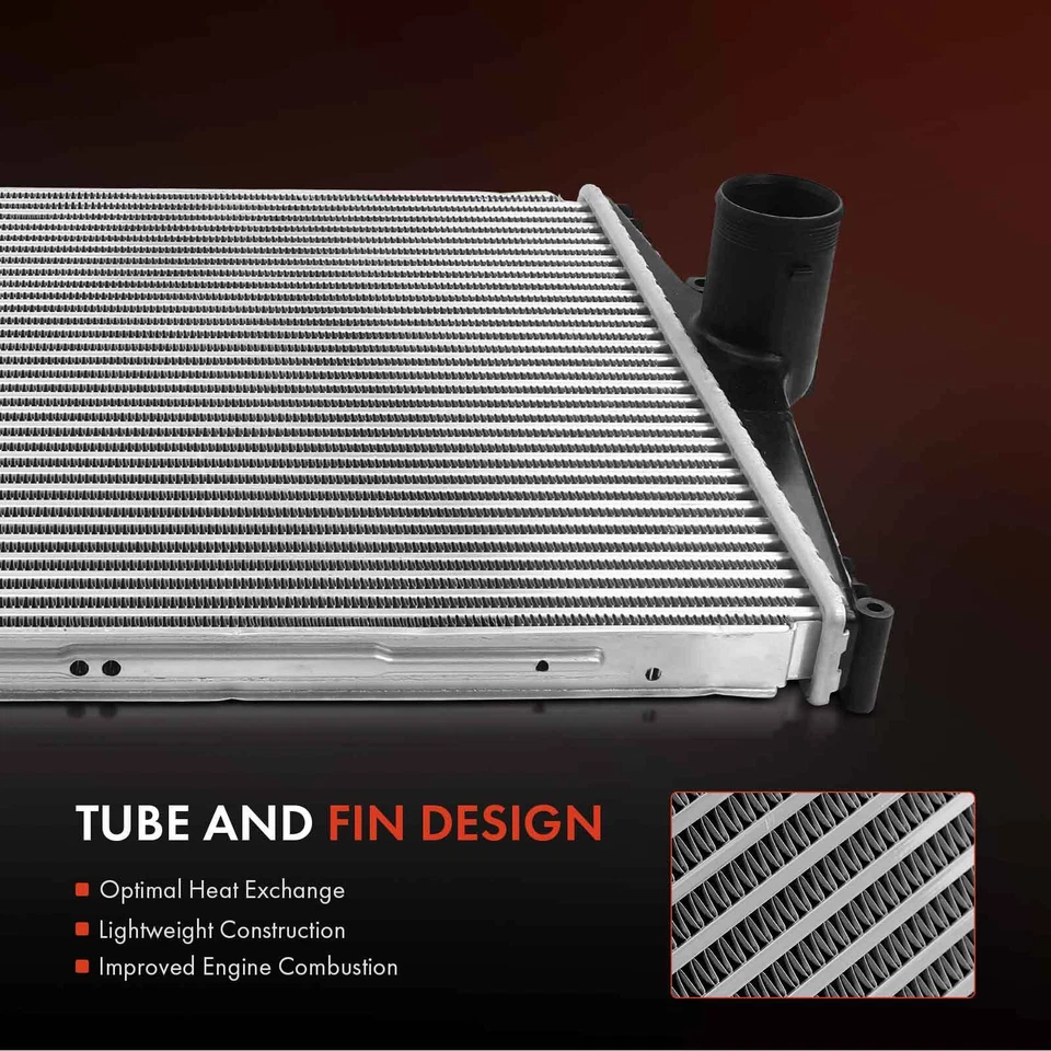 Intercooler enfriador de aire turbo carga para Volvo S60 2003-2009 S80 03-06 V70 03-05 Foto 2 de 4