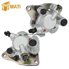 Front Brake Calipers & Pads for Yamaha Grizzly 600 Grizzly 660 YFM600 YFM660 4x4