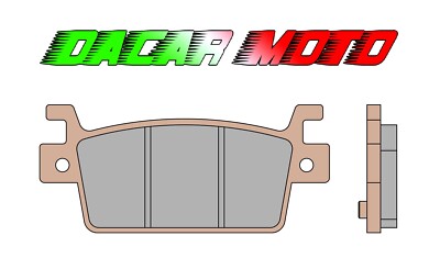 Pastiglie Freno Sinterizzate Posteriori Per Kymco AK 550 (2017), Kit Di Ricambio Alta Qualità, Materiale Composito Metallico E Ceramico