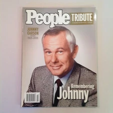 2005 People Magazine Tribute Commemorative Issue Remembering Johnny Carson Guide