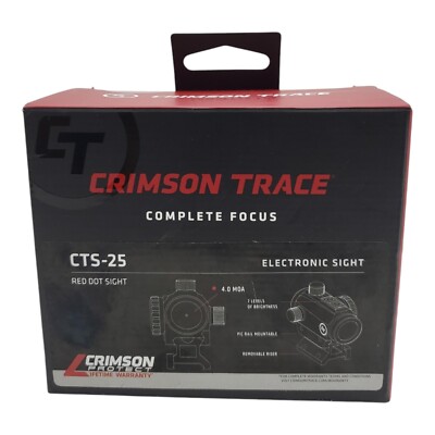 Crimson Trace CTS-25 Compact Red Dot Sight
