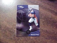 TERRELL DAVIS BRONCOS 1998 UPPER DECK FOOTBALL CENTER STAGE INSERT CARD CS12