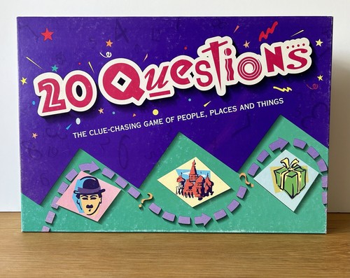 Vintage 1993 Hasbro 20 Fragen Brettspiel, MB Spiele - 100% komplett - Bild 2 von 10