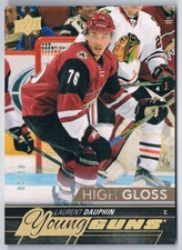 2015-16 UPPER DECK YOUNG GUNS HIGH GLOSS LAURENT DAUPHIN ROOKIE 01/10 COYOTES /