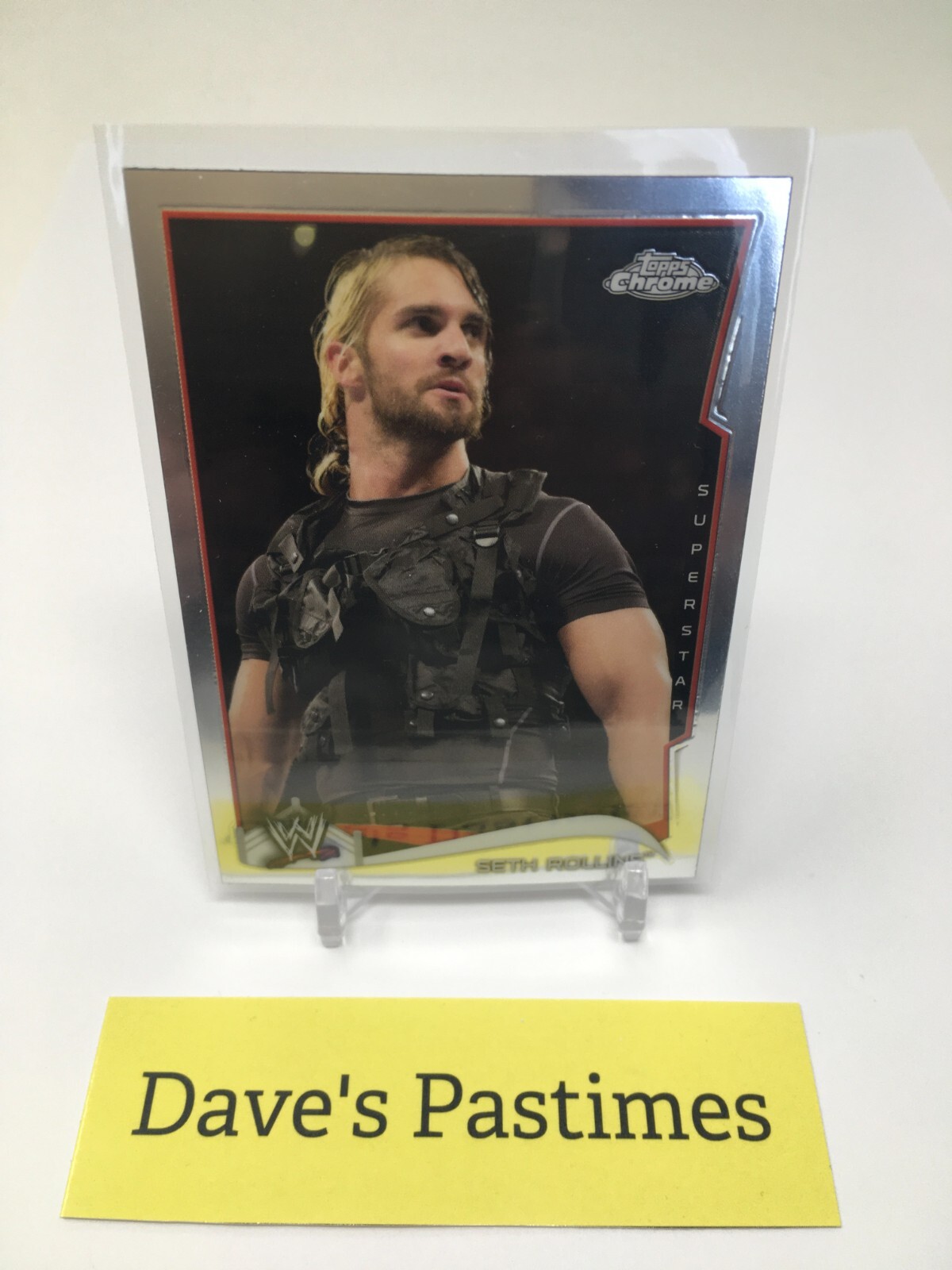 2014 Topps Chrome WWE Seth Rollins #46 Fast Shipping J2