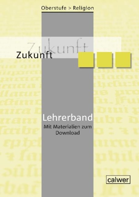 Thumbnail - Oberstufe Religion Neu - Zukunft Veit-jakobus Dieterich
