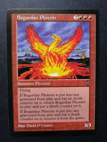 Bogardan Phoenix MTG **MT/NM/NP (Visions, English) - Picture 7 of 10