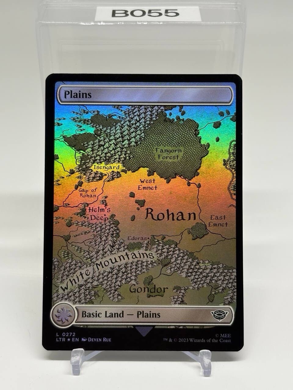 Plains 272 FULL ART FOIL, The Lord of the Rings, MTG LTR NM/M