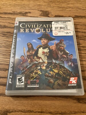 Sid Meier's Civilization Revolution Sony PlayStation 3 PS3 Complete in Box CIB