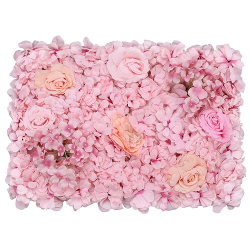 Artificial Flower Wall Panels for Wedding Backdrops and Home Interior Decoration - Picture 91 of 286