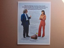 1977 WORLD BOOK ENCYCLOPEDIA Isaac Asimov print ad 