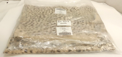 Creative Co-Op DF1927 Leopard Print Goat Fur Rug 2' x 3' (Each Will Vary) - Picture 9 of 9