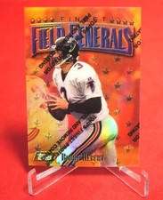 Bobby Hebert 1997 TOPPS Finest w Coating REFRACTOR Football Card #74