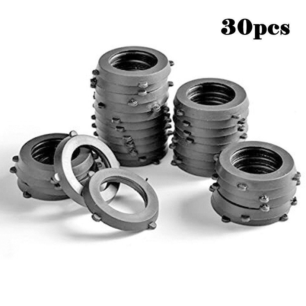 Secure 30 Piece Garden Hose Gaskets Rubber Gaskets for Water Hose