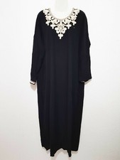 Abaya Vestido Maxi Árabe Vestido Khimar Galabiya Chilaba Babuchas Talla L -