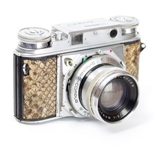 Voigtlander Prominent Rangefinder 35mm Camera with Ultron 2/50mm Lens AS-IS READ