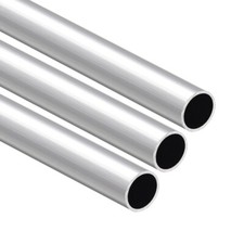 3 x Aluminium-Rundrohr, 300 mm L&auml;nge, 20 mm AD, 17 mm ID, nahtloses Rohr.