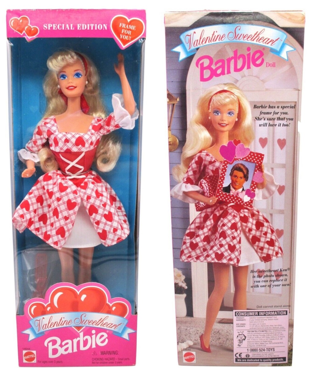 Barbie Valentine Sweetheart 1995 Special Edition 14644 Mattel | eBay