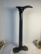 Antique 1890 Cast Iron Shoe Cobbler Stand 23.5  Tall With 6 Cobbler