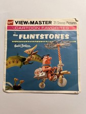 Vintage View Master Reel Set Of 3 Packet B514 The Flinstones