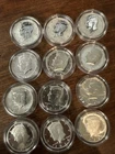 3 Sets - 2014 Kennedy Half Dollar 50TH Anniversary 4 Coin Set - No Box