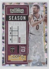 2020-21 Panini Contenders Season Cracked Ice Ticket 25/25 Kevin Love #1 0m0g