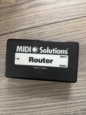 Midi Solutions Midi Router 1 In 2 Out