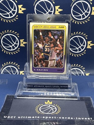   1988-89 Fleer  # 64 Kareem Abdul-Jabbar Lakers-MINT**rare** 