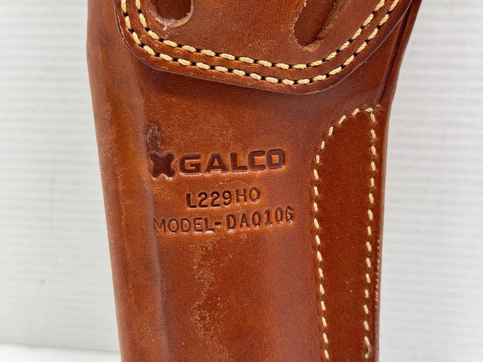 Revólver derecho Galco L229HO DA0106 funda cuero marrón Foto 4 de 4