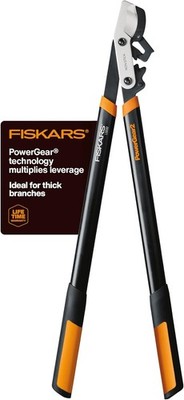 32-Inch Loppers for Tree Trimming, Heavy Duty, Low-Friction Sharp Steel Blade
