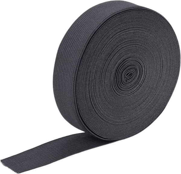 2.5Cm Gummiband Breit Zum NäHen, 9 Meter Elastic Rubber Band, Breites Gummiband-image