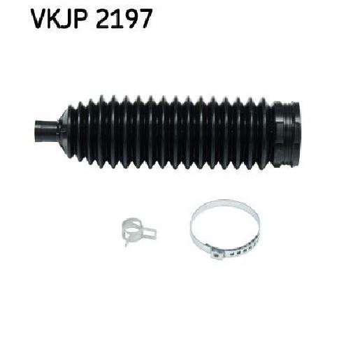 Faltenbalgsatz Lenkung Vorne FüR Opel Karl C16 1.0 15 Bis 18 SKF 6Q0423831A Neu-image