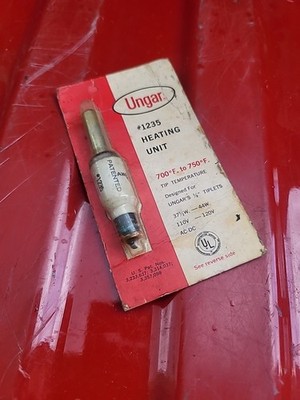 NOS Ungar - 1235 - Soldering Equipment. Heater Tip, 700 Deg F to 750 Deg F.