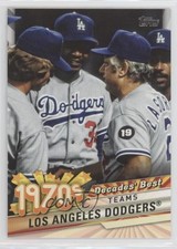 2020 Topps Update Decades Best Teams Los Angeles Dodgers Tommy Lasorda HOF 1n0