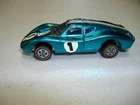 Hot Wheels Red Lines 1968 Ford MK IV Aqua