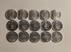 Mixed Lot Of 15 Fine Silver Rounds .999 Pure