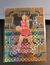 2024 Panini Select WNBA - Concourse Shakira Austin #17 Bronze Checker Prizm /49