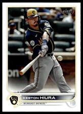 2022 Topps Keston Hiura Milwaukee Brewers #265
