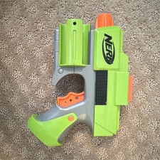 NERF Dart Gun Green/Orange with Assorted Soft Darts