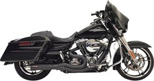Bassani Hot Rod 2-into-1 Full Exhaust System Black #1F67B Harley Davidson