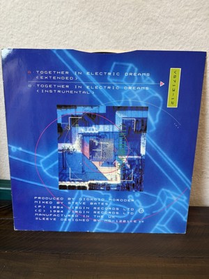 Giorgio Moroder Philip Oakey Together In Electric Dreams 12  Vinyl Single